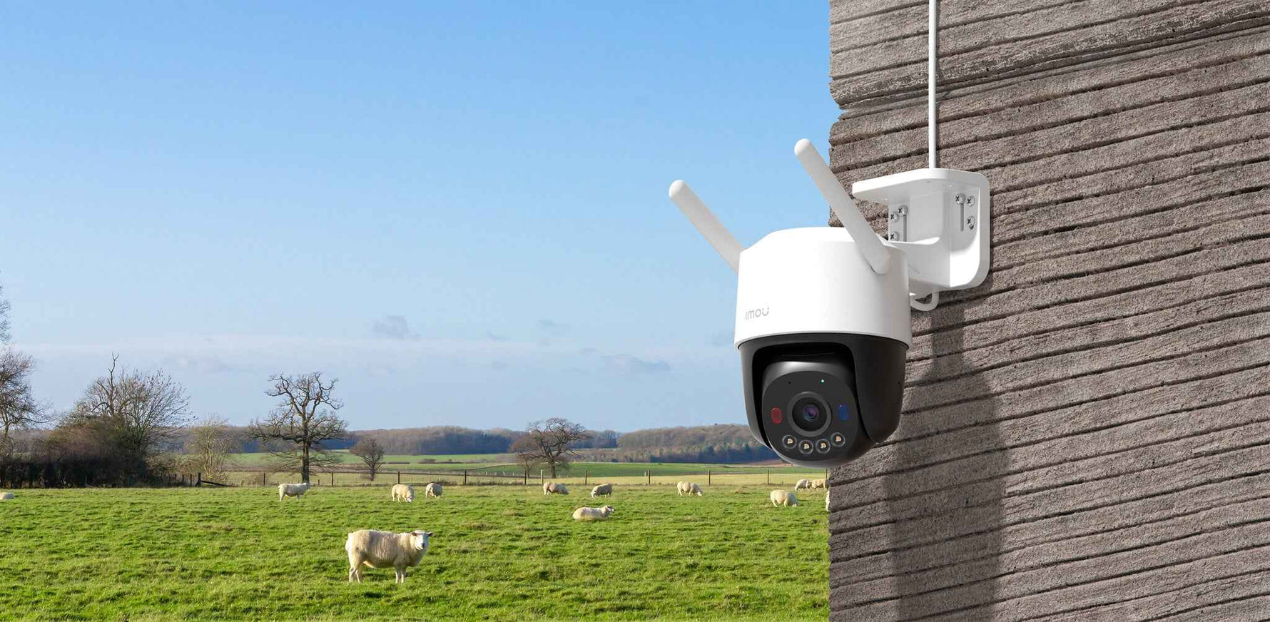 Imou Cruiser SC 4G 3MP Bolvormig IP-beveiligingscamera Buiten 2304 x 1296 Pixels Plafond/muur