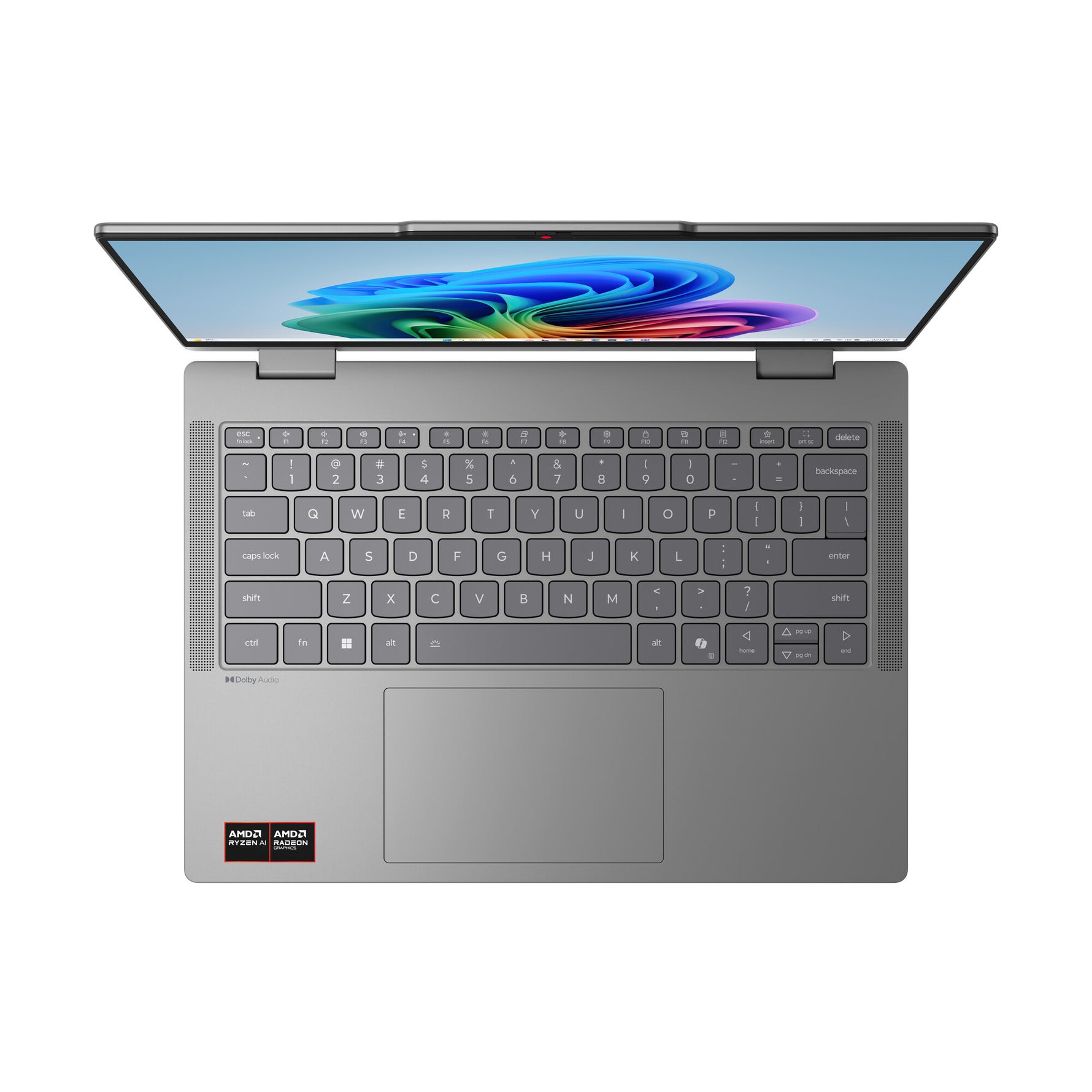 Lenovo IdeaPad 5 2-in-1 14AHP11 AMD Ryzen™ 5 230 Hybride (2-in-1) 35,6 cm (14") Touchscreen WUXGA 16 GB DDR5-SDRAM 512 GB SSD Wi-Fi 6 (802.11ax) Windows 11 Home Engels Grijs