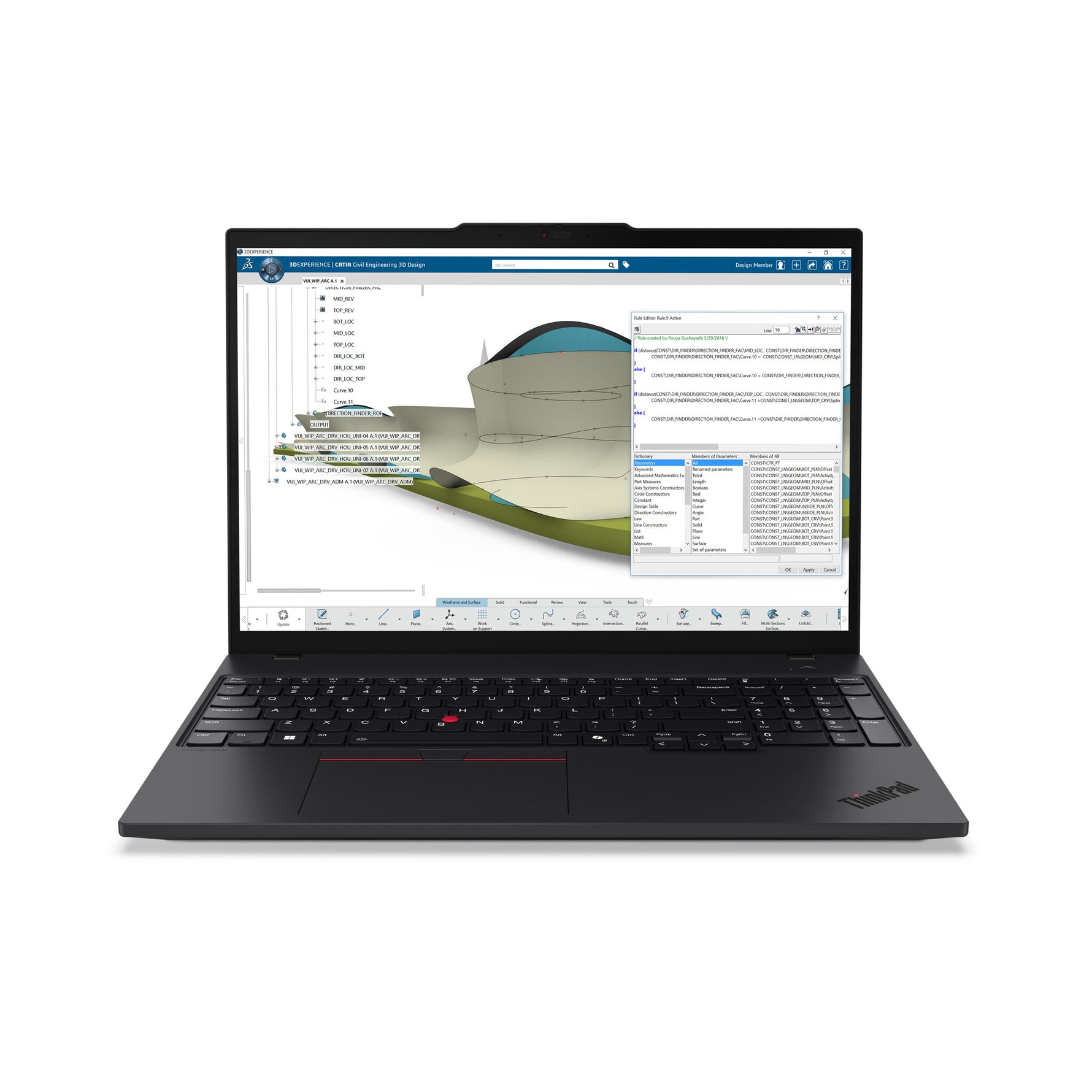 Lenovo ThinkPad P16s Gen 4 (AMD) Copilot+ PC AMD Ryzen AI 7 350 Mobiel werkstation 40,6 cm (16
