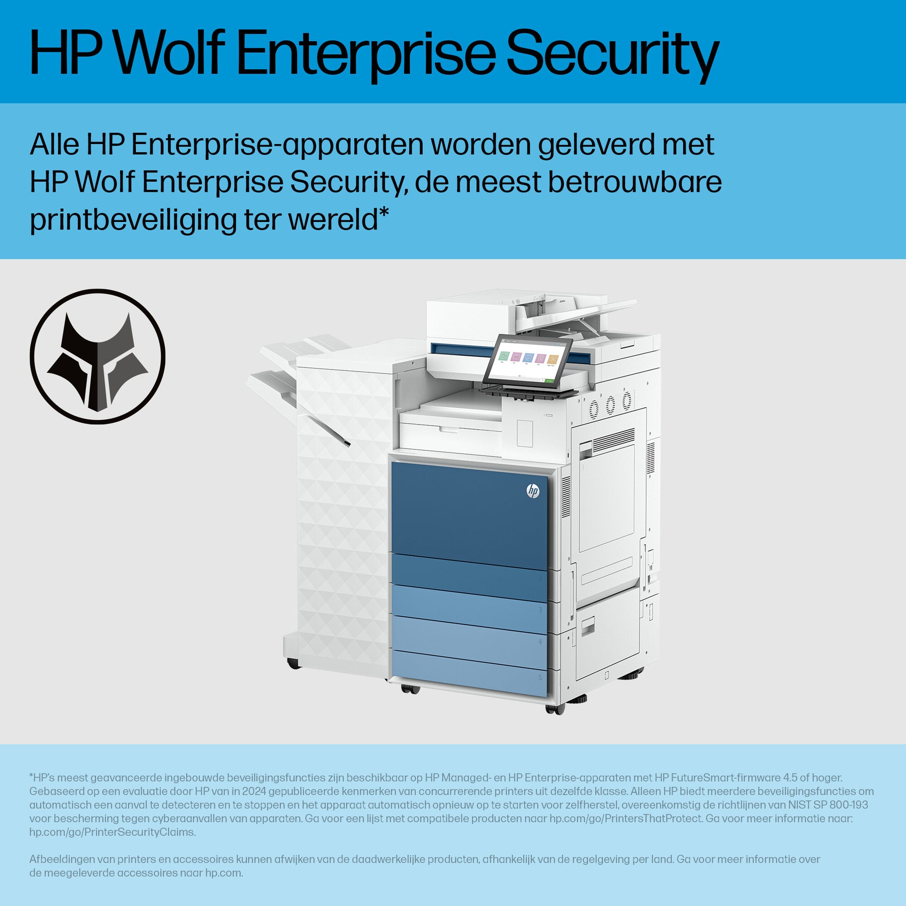 HP Color LaserJet Enterprise Flow LaserJet Ent Flow MFP 8601z+ Printer Europe - Multilingual Localization Laser A3 1200 x 1200 DPI 70 ppm Wifi