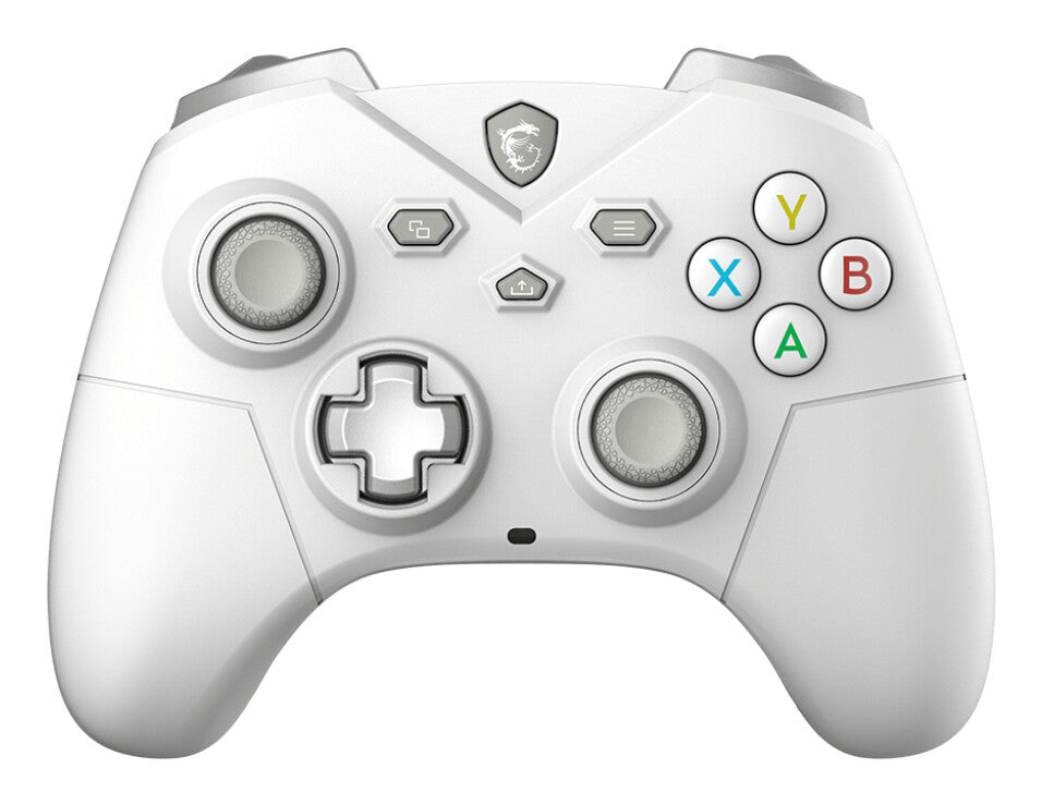 MSI FORCE GC300 WIRELESS WHITE Wit USB 2.0 Gamepad Analoog PC
