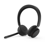 Lenovo 6550 Headset Draadloos Hoofdband Kantoor/callcenter USB Type-C Bluetooth Zwart