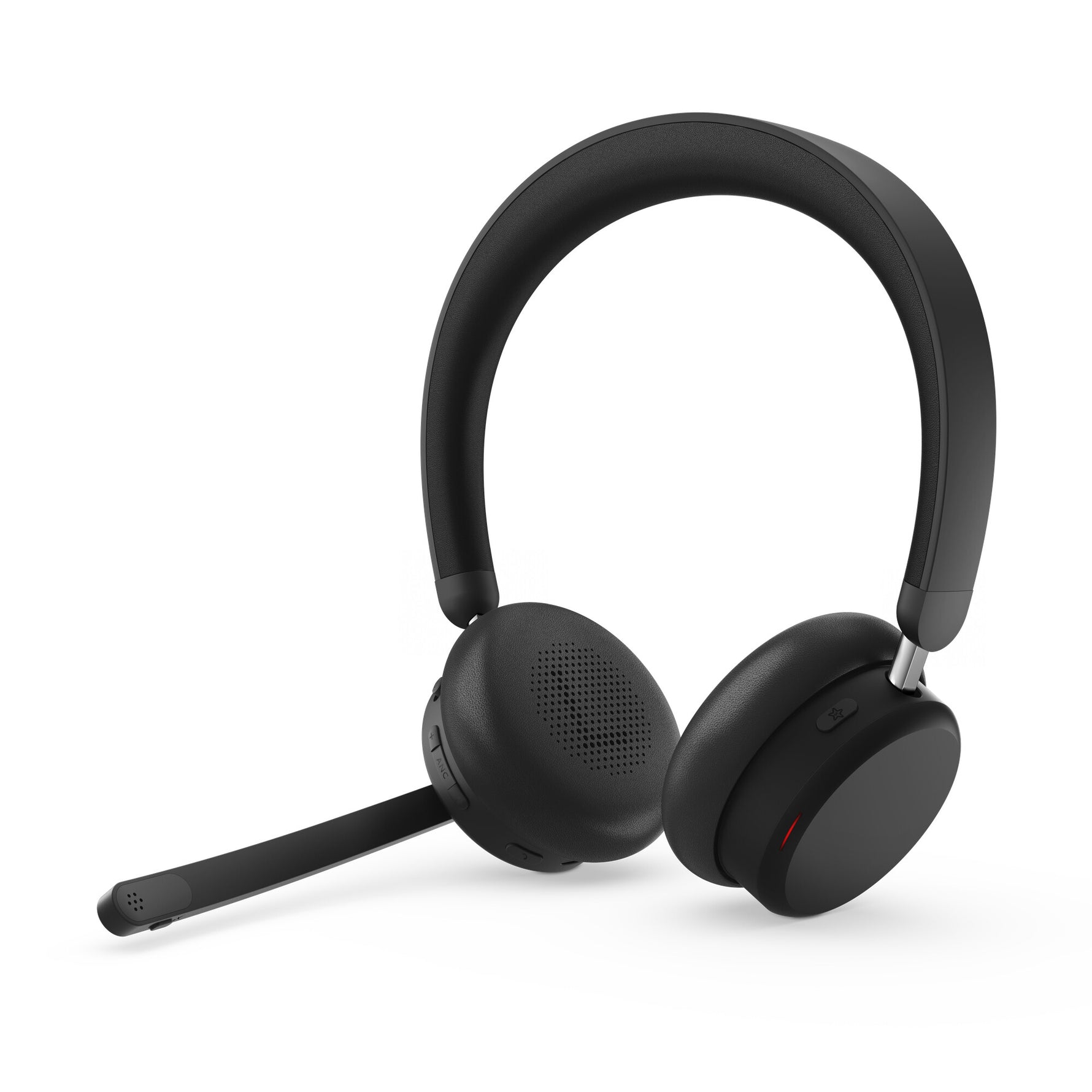 Lenovo 6550 Headset Draadloos Hoofdband Kantoor/callcenter USB Type-C Bluetooth Zwart
