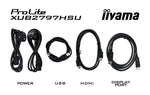 iiyama ProLite XUB2797HSU-B2 computer monitor 68,6 cm (27") 1920 x 1080 Pixels Full HD LED Zwart