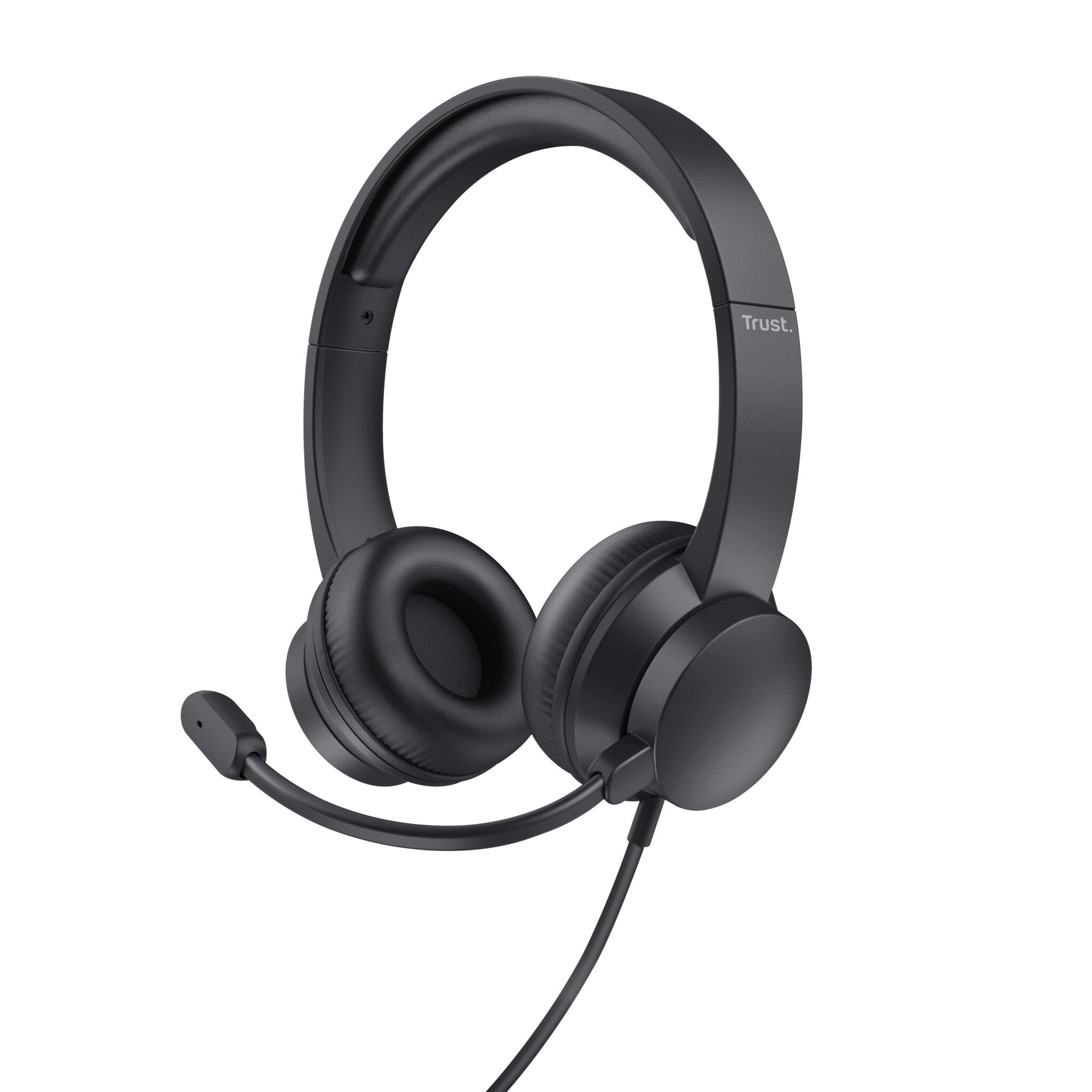 Trust HS-150 Wired PC Headset – Headset – Businessmodel – Adjustable Headband – Black