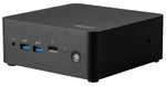 MSI CUBI NUC 1MG-244BEU PC/workstation barebone 0.84L sized PC Zwart 100U Intel SoC