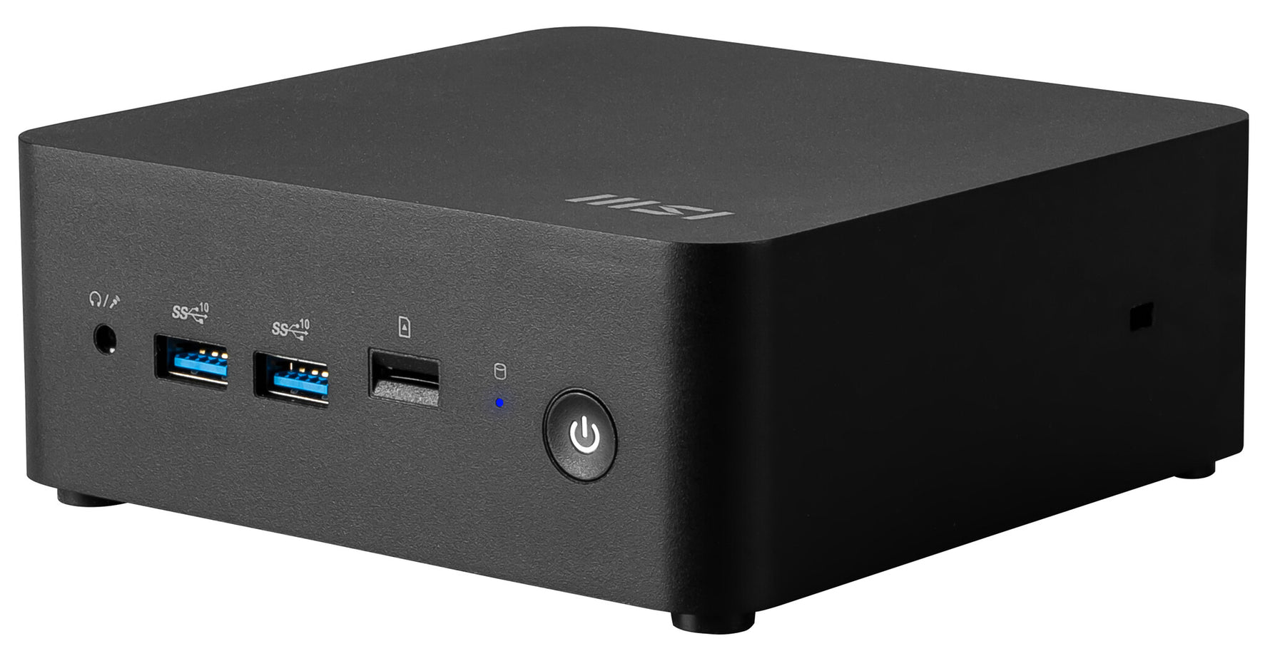 MSI CUBI NUC 1MG-244BEU PC/workstation barebone 0.84L sized PC Zwart 100U Intel SoC