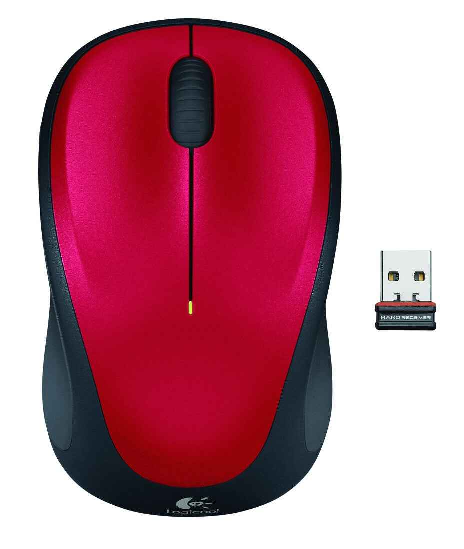 Logitech Wireless Mouse M235 Red EMEA