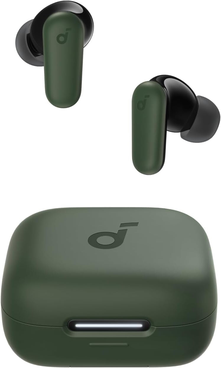 Anker P30i Headset Draadloos In-ear Oproepen/muziek USB Type-C Bluetooth Groen