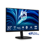 Philips 32B2U3601/00 computer monitor 80 cm (31.5") 2560 x 1440 Pixels Quad HD LCD Zwart