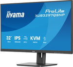 iiyama ProLite XUB3297QSNP-B1 computer monitor 81,3 cm (32") 2560 x 1440 Pixels Quad HD LED Zwart