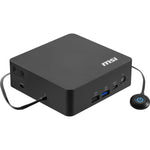 MSI Cubi NUC AI+ 3MG-003BEU USFF Zwart 386H Intel SoC FCBGA2540 4,9 GHz Ingebouwde luidsprekers