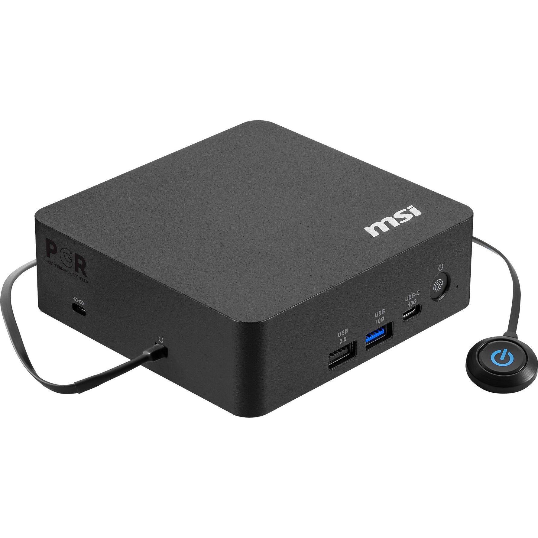 MSI Cubi NUC AI+ 3MG-004BEU USFF Zwart 355 Intel SoC FCBGA2540 4,7 GHz Ingebouwde luidsprekers