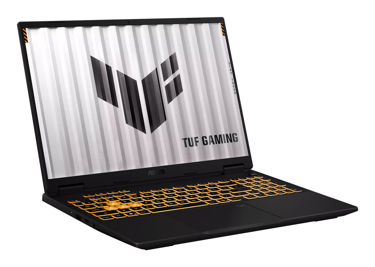 ASUS TUF Gaming FX610JM-TU120W Intel® Core™ i7 i7-14650HX Laptop 40,6 cm (16") WUXGA 16 GB DDR5-SDRAM 512 GB SSD NVIDIA GeForce RTX 5060 Wi-Fi 6 (802.11ax) Windows 11 Home Zwart QWERTY Nederlands