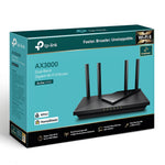 TP-Link Archer AX55 draadloze router Gigabit Ethernet Dual-band (2.4 GHz / 5 GHz) Zwart