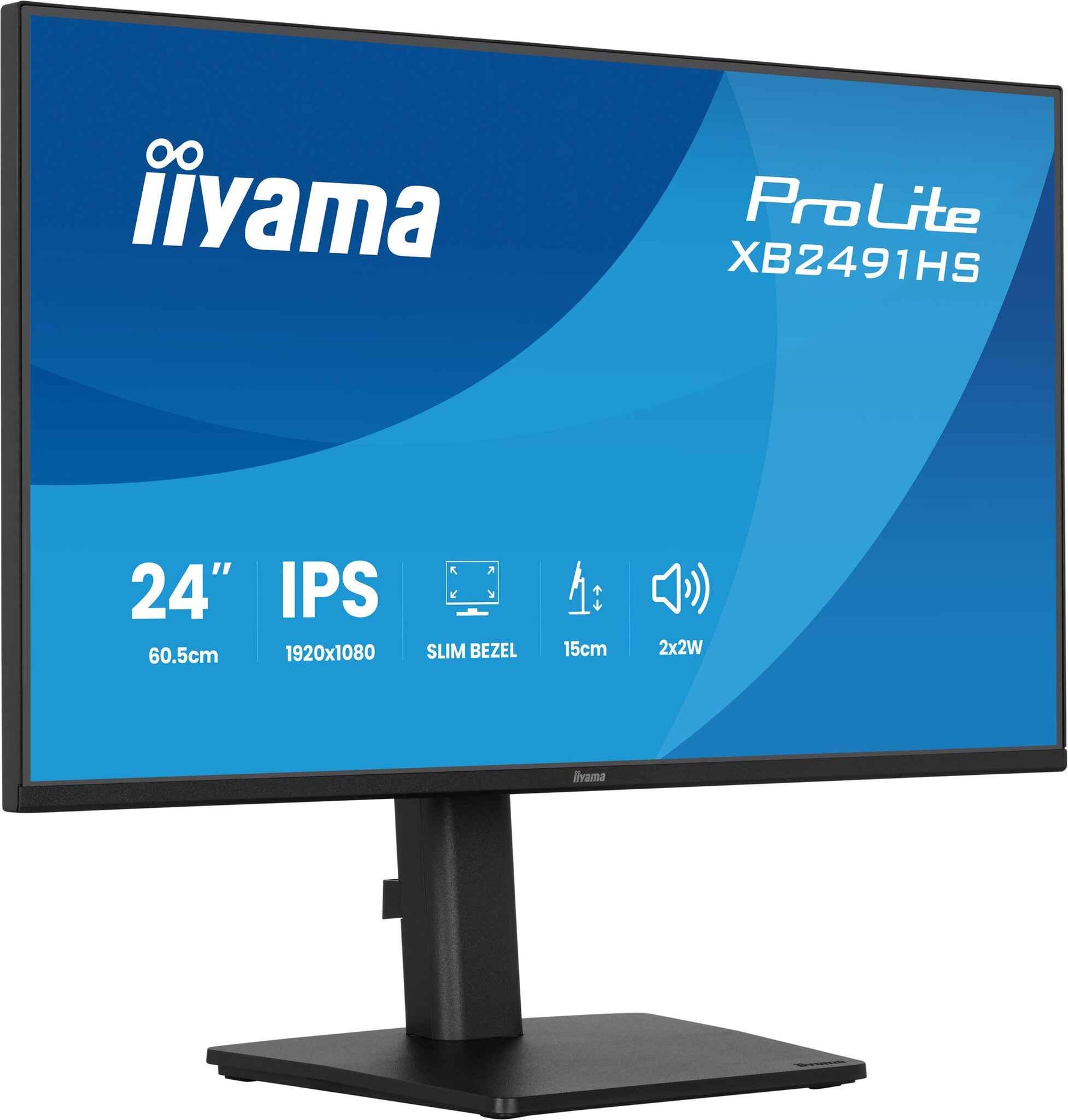 iiyama ProLite XB2491HS-B1 computer monitor 60,5 cm (23.8") 1920 x 1080 Pixels Full HD LCD Zwart