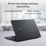ASUS ExpertBook B1 B1503CVA-S78424X Intel Core 7 150U Laptop 39,6 cm (15.6") Full HD 32 GB DDR5-SDRAM 1 TB SSD Wi-Fi 6E (802.11ax) Windows 11 Pro US International Grijs