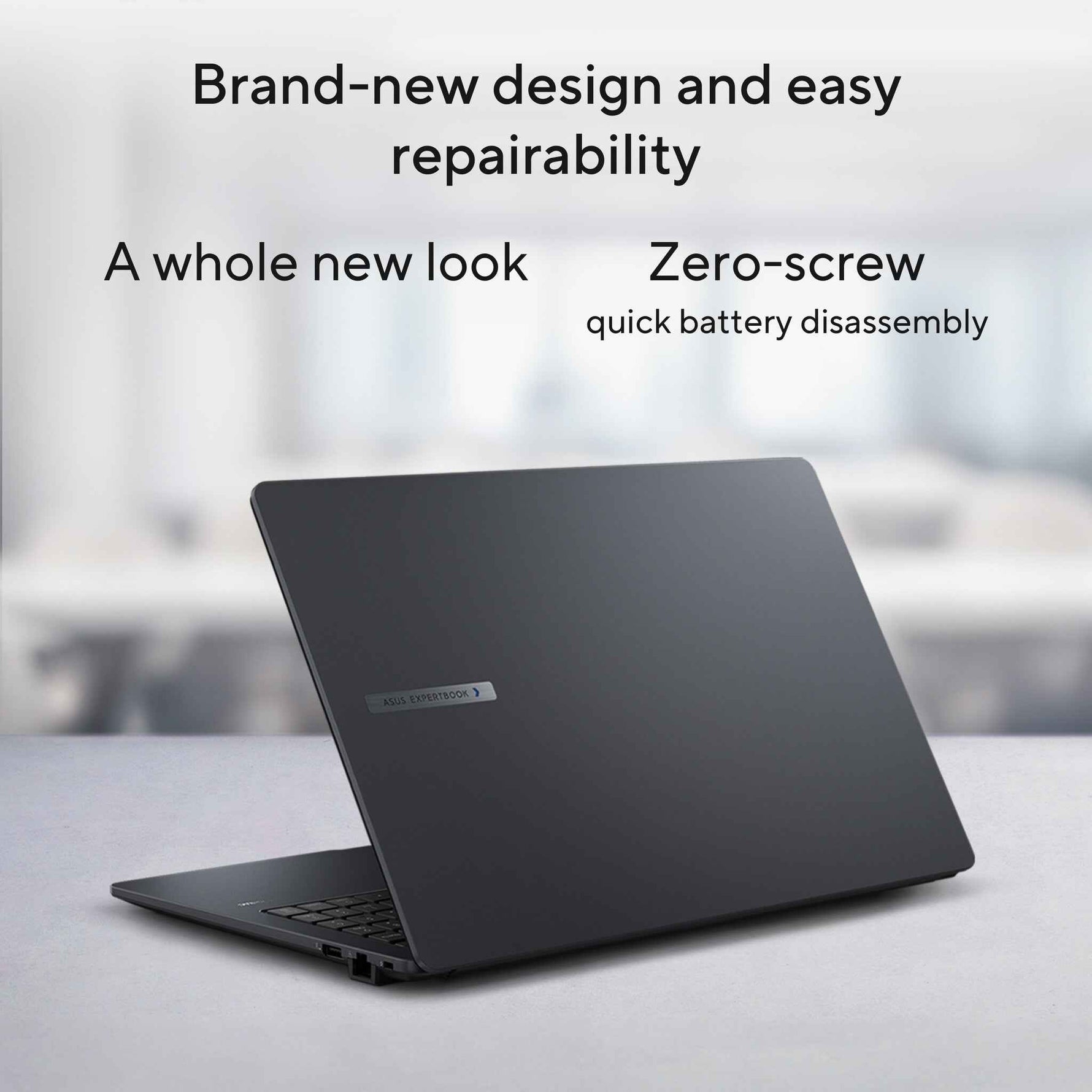 ASUS ExpertBook B1 B1503CVA-S78424X Intel Core 7 150U Laptop 39,6 cm (15.6") Full HD 32 GB DDR5-SDRAM 1 TB SSD Wi-Fi 6E (802.11ax) Windows 11 Pro US International Grijs