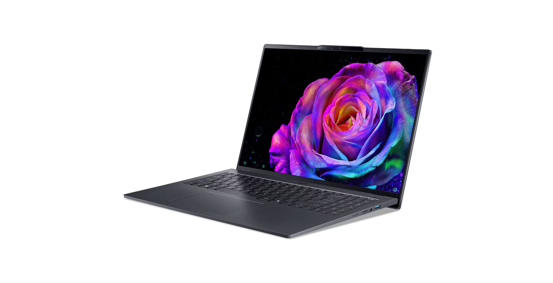 Acer Swift Go 16 SFG16-73-547V Intel Core Ultra 5 225H Laptop 40,6 cm (16") 2K 16 GB LPDDR5x-SDRAM 512 GB SSD Wi-Fi 7 (802.11be) Windows 11 Home Titanium