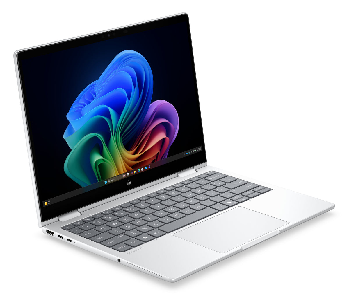 HP EliteBook 8 Flip G2i 13 Next Gen AI PC Copilot+ PC Intel Core Ultra 5 325 Laptop 33,8 cm (13.3") Touchscreen WUXGA 16 GB LPDDR5x-SDRAM 512 GB SSD Wi-Fi 7 (802.11be) Windows 11 Pro Zilver AZERTY