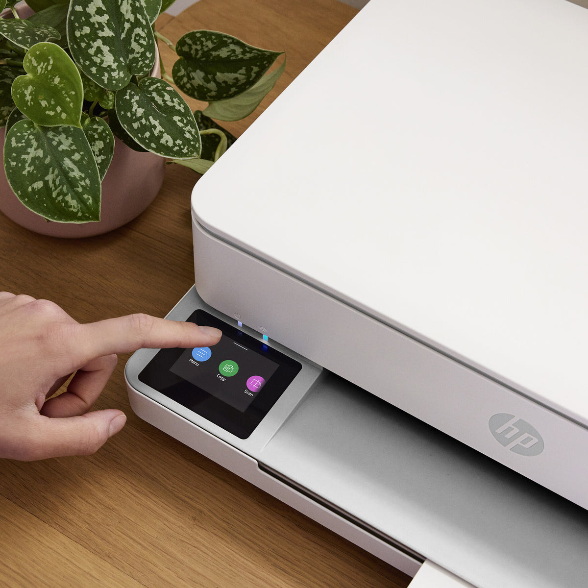 HP Envy 6130 All-in-One Kleur Printer, Foto's printen; Kopieerapparaat, Scanner
