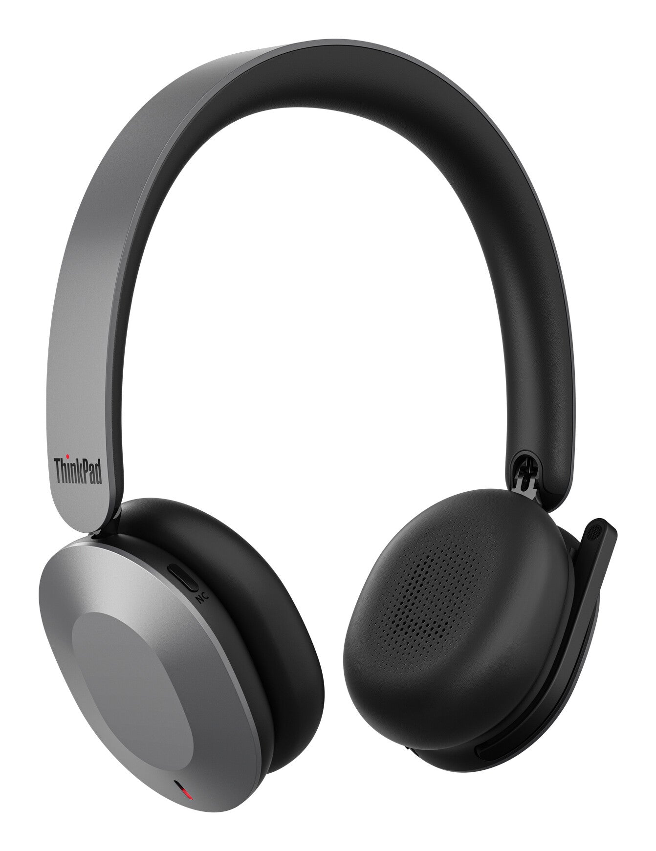 Lenovo 4XD1T60925 hoofdtelefoon/headset Draadloos Hoofdband Kantoor/callcenter USB Type-C Bluetooth Grijs