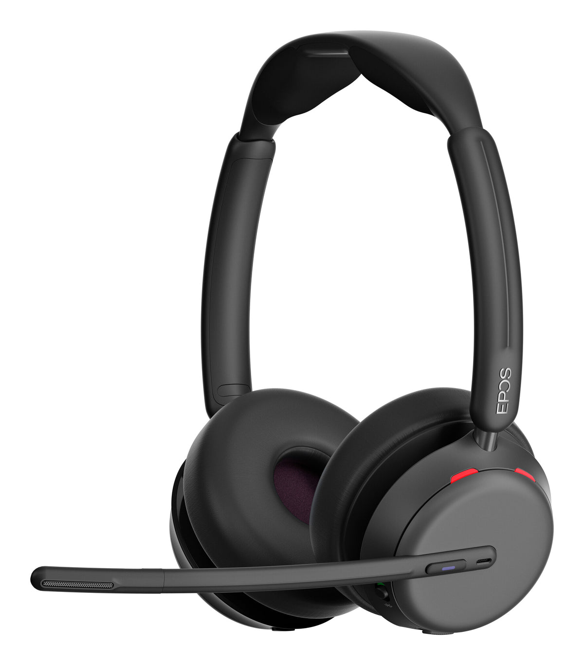 EPOS IMPACT 1000 MS UC ANC WL USB-C+A Headset Draadloos Hoofdband Kantoor/callcenter USB Type-C Bluetooth Zwart