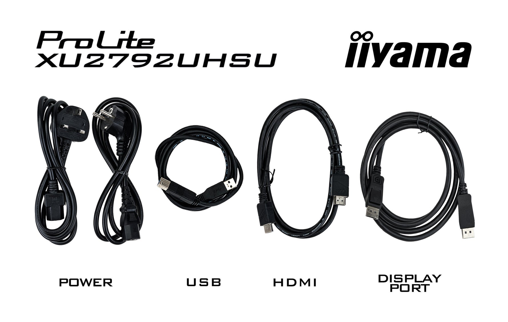 iiyama ProLite XU2792UHSU-B6 computer monitor 68,6 cm (27") 3840 x 2160 Pixels 4K Ultra HD LED Zwart