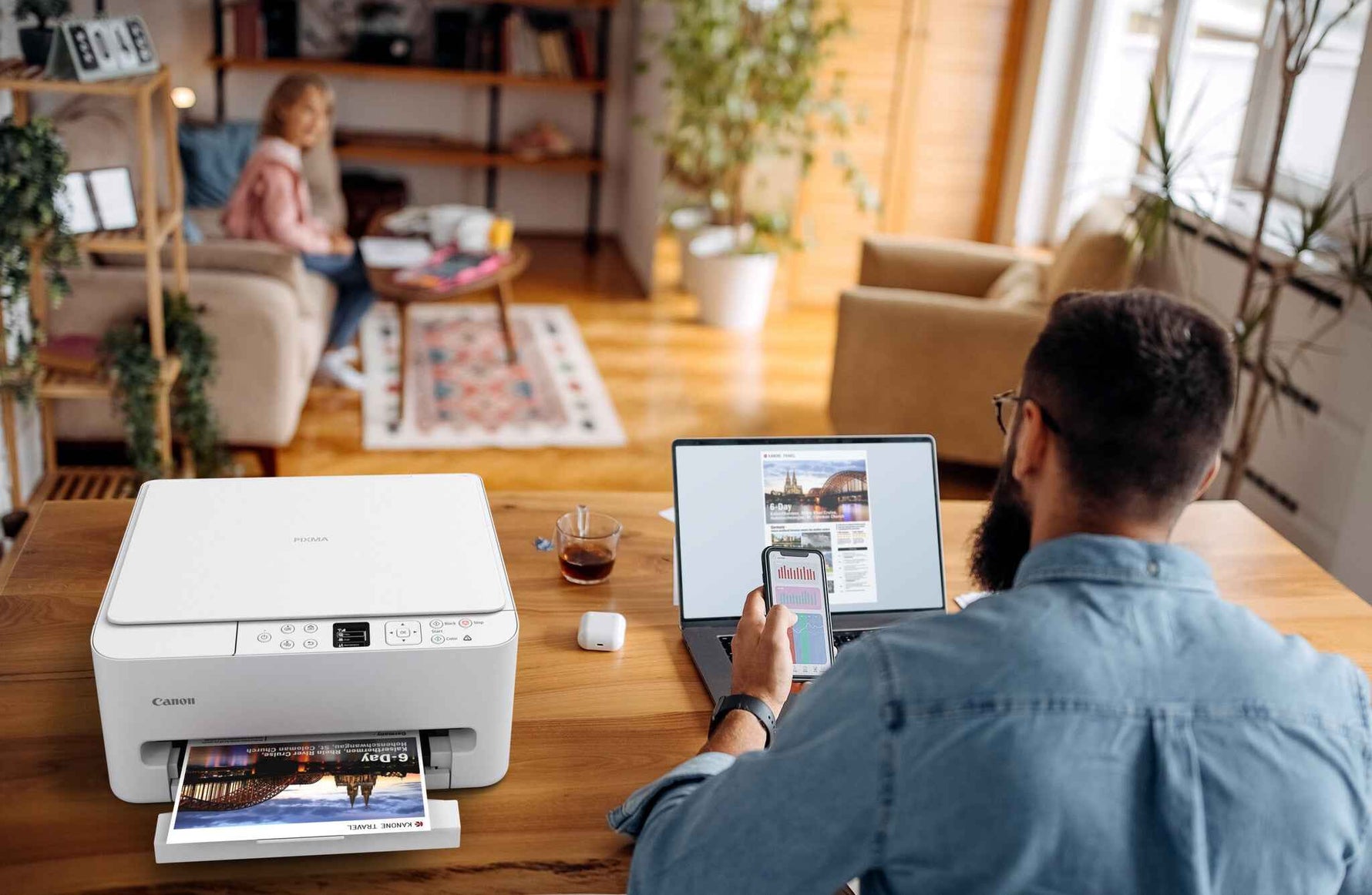 Canon PIXMA TS6550i Inkjet A4 1200 x 1200 DPI Wifi