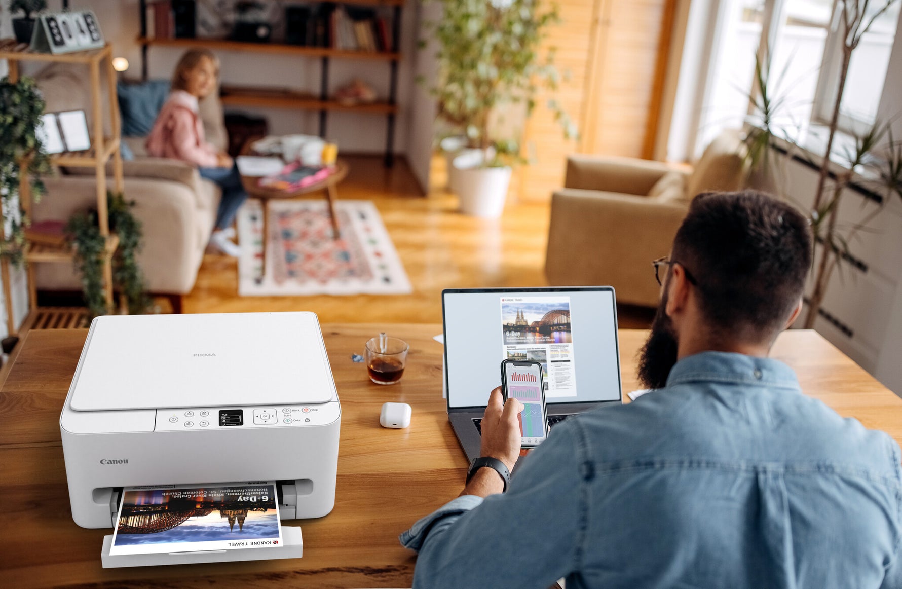 Canon PIXMA TS6550i Inkjet A4 1200 x 1200 DPI Wifi