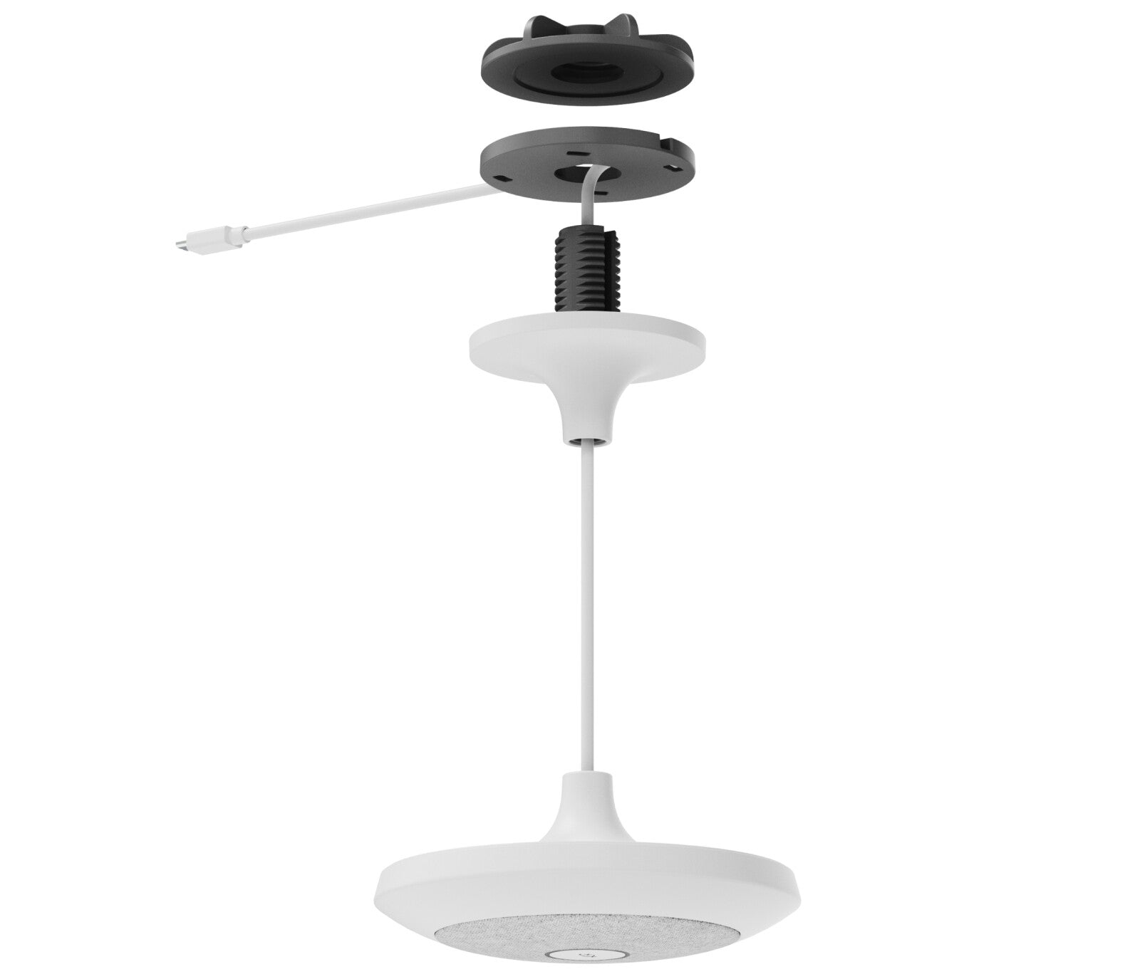Logitech Mic Pod Pendant Mount - OFF-WHITE - WW