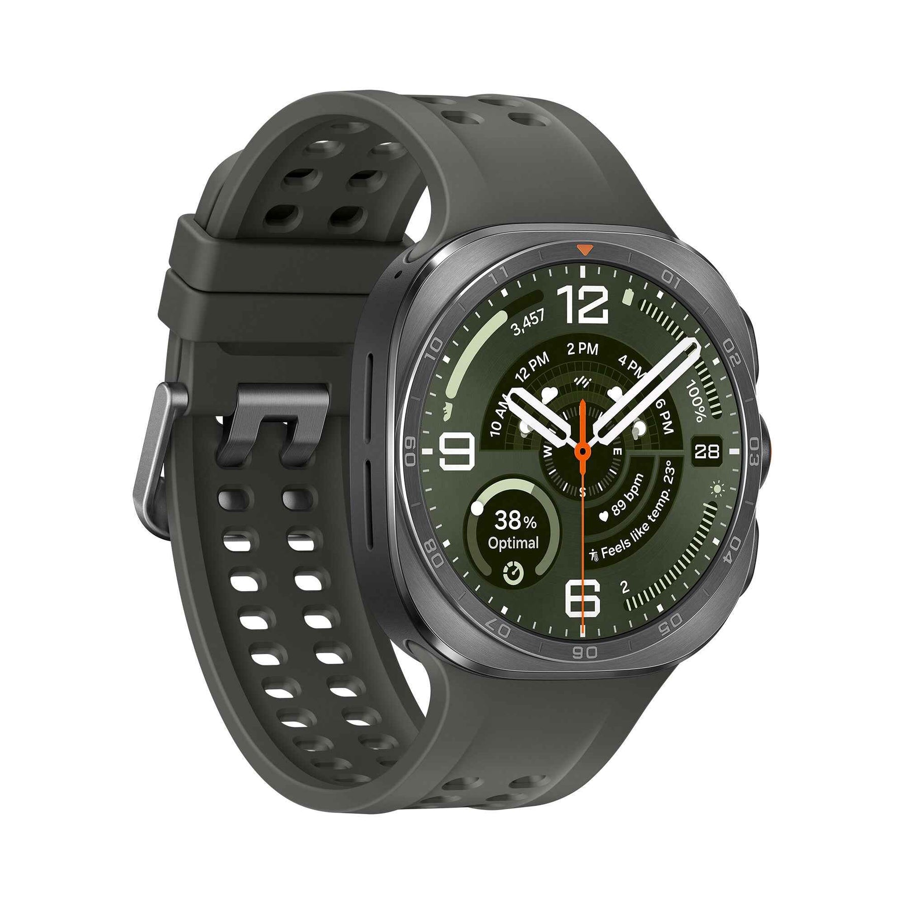 Samsung Galaxy Watch Ultra2 3,81 cm (1.5") AMOLED 47 mm Digitaal 498 x 498 Pixels Touchscreen 4G Zilver Wifi GPS