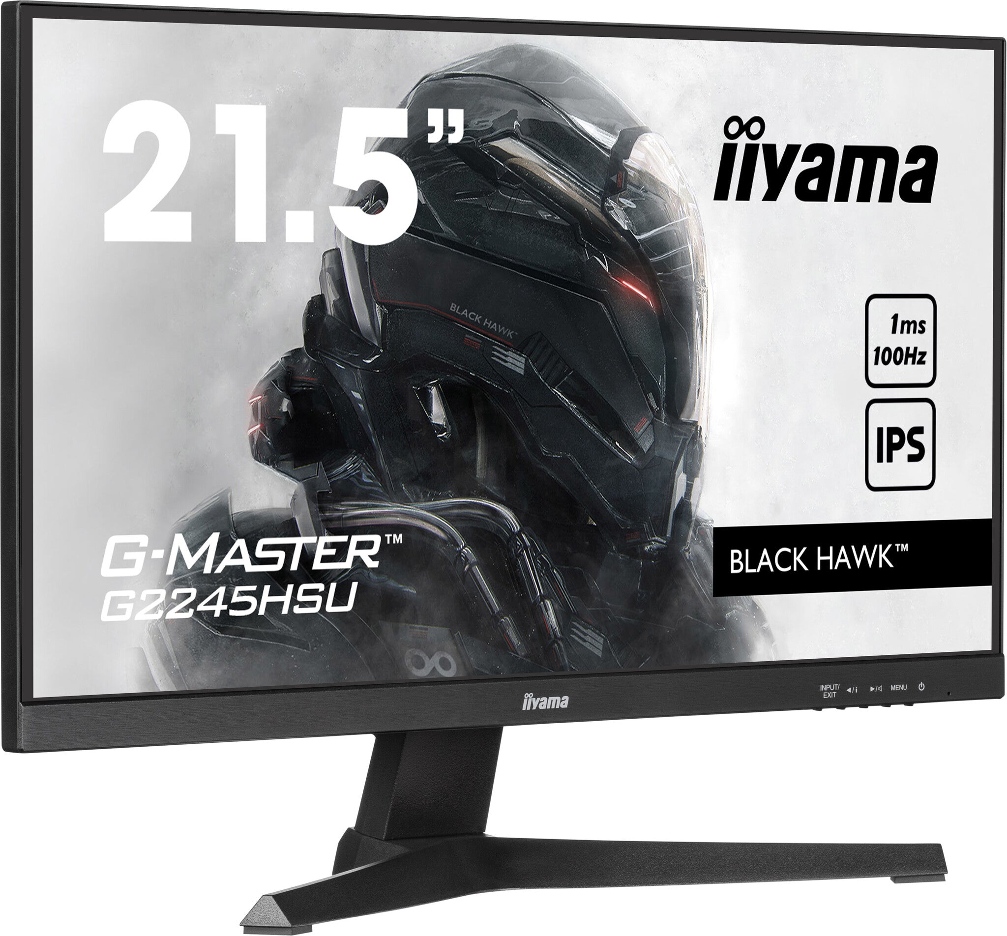 iiyama G-MASTER G2245HSU-B2 computermonitor 54,6 cm (21.5") 1920 x 1080 Pixels Full HD LED Zwart