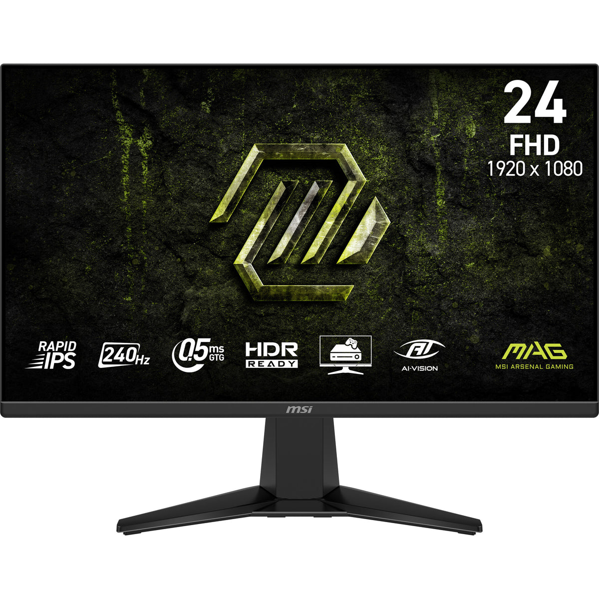 MSI MAG 245F X24 computer monitor 60,5 cm (23.8") 1920 x 1080 Pixels Full HD LCD Zwart