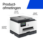 HP OfficeJet Pro 9132e Draadloos All-in-One Kleur Printer, Instant Ink; Dubbelzijdig printen