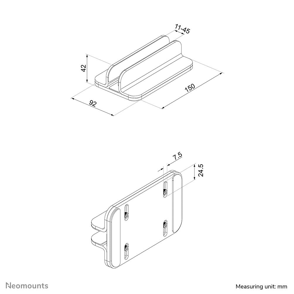 Neomounts NSLS300 Laptophouder 11-17