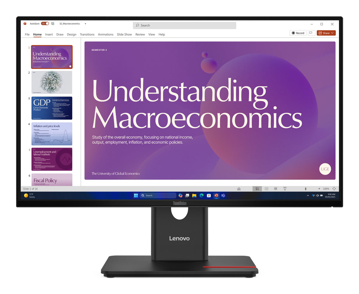 Lenovo ThinkBook 16 G8 IAL + Essential Wireless Keyboard and Mouse Combo + Wireless VoIP Headset (Teams) + 16-inch Laptop Topload T210 Black (ECO) + ThinkVision T24D-40 Intel Core Ultra 5 135H 40,6 cm (16") WUXGA 16 GB DDR5-SDRAM 512 GB SSD Wi-Fi 6E (802.