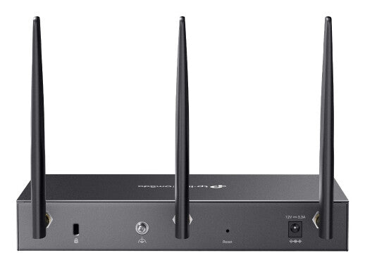 TP-Link Omada AX3000 draadloze router Gigabit Ethernet Dual-band (2.4 GHz / 5 GHz) Zwart