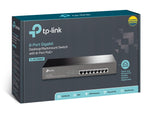 TP-Link TL-SG1008MP Unmanaged Gigabit Ethernet (10/100/1000) Power over Ethernet (PoE) 1U Zwart