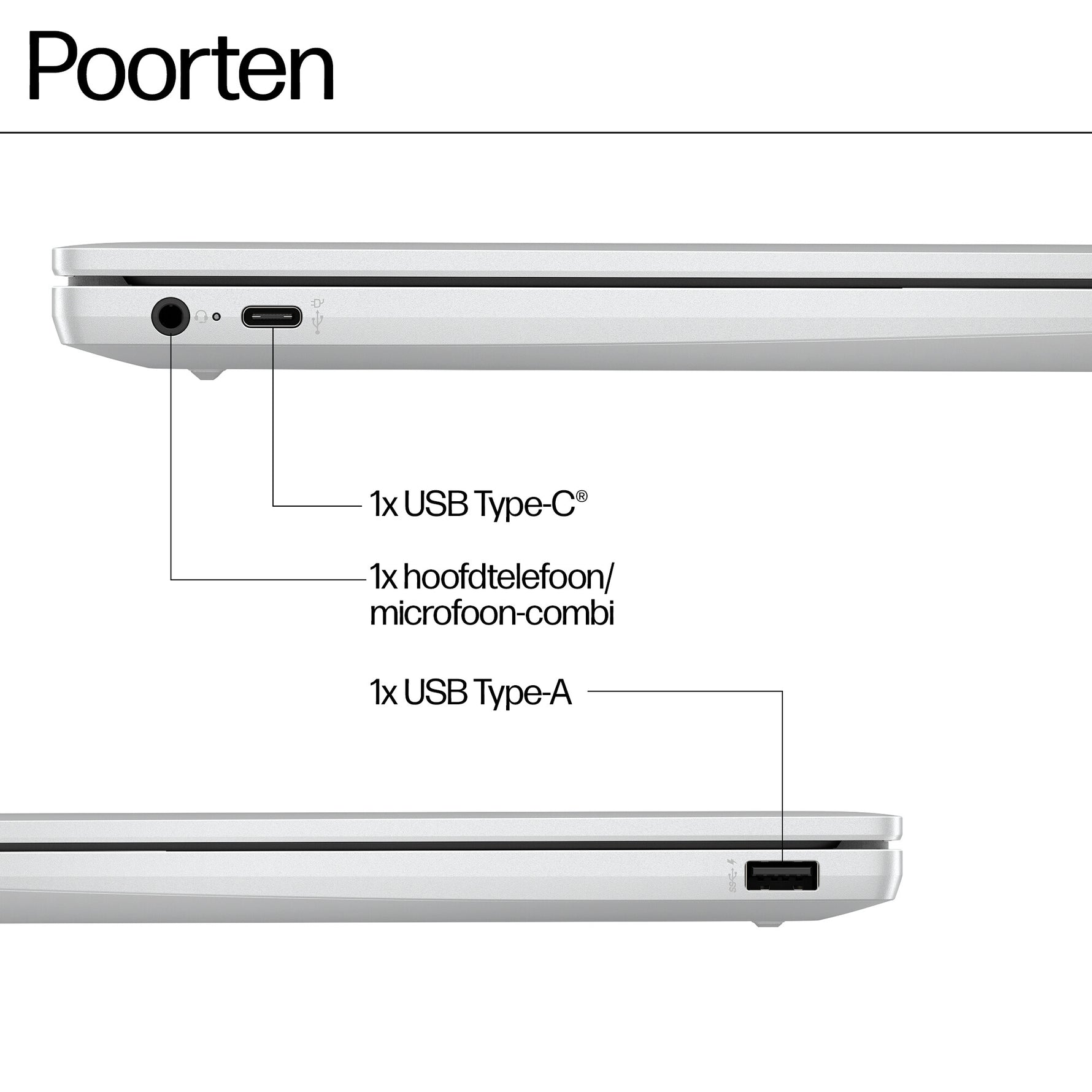 HP Chromebook 14a-nf0050nd Intel® N N100 35,6 cm (14