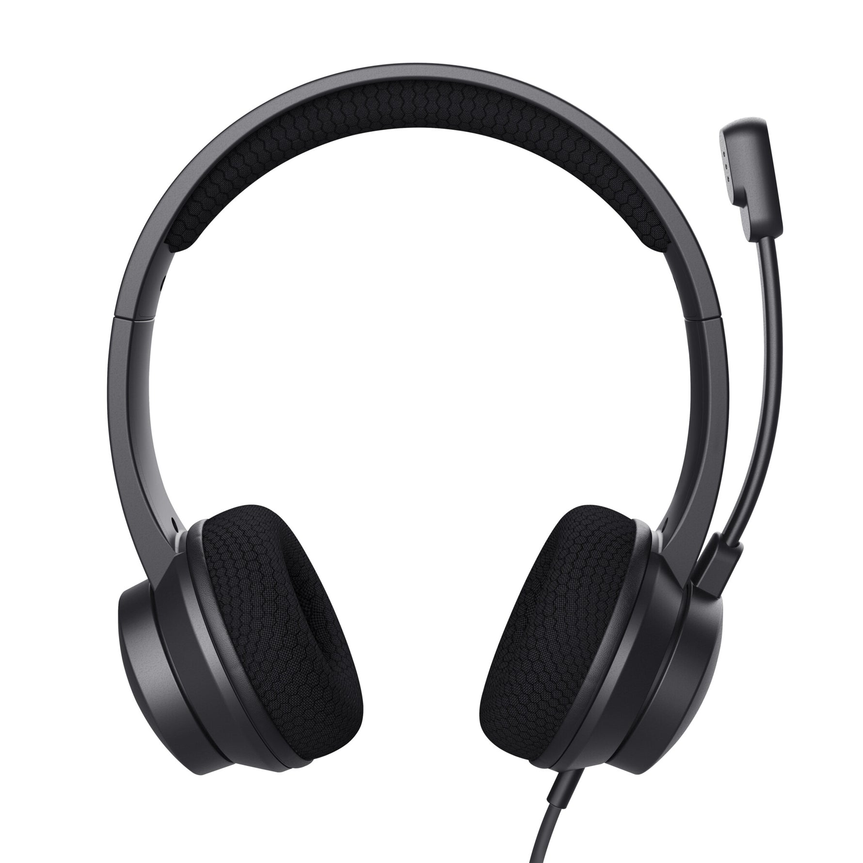 Trust HS-260 Headset - USB headset voor kantoor en calls – Lichtgewicht ontwerp – Verstelbare microfoon – business model - Zwart
