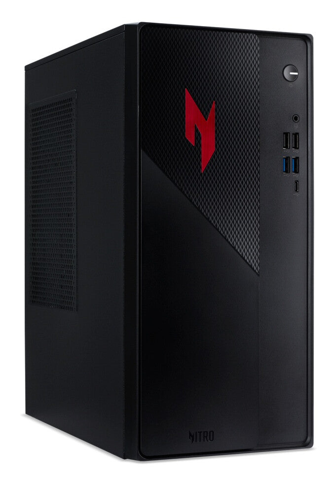 Acer NITRO 20 N20 101 I52150 Intel Core 5 210H 16 GB DDR4-SDRAM 1 TB SSD NVIDIA GeForce RTX 5050 Windows 11 Home Desktop PC Zwart