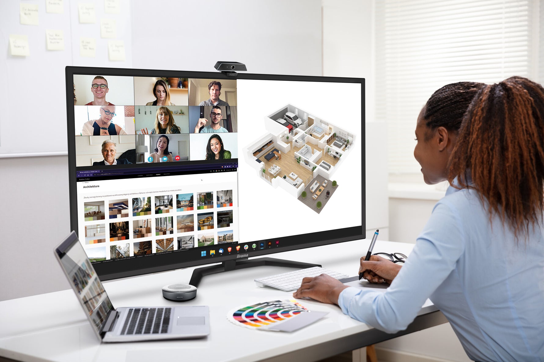 iiyama ProLite X4373UHSU-B1 computer monitor 108 cm (42.5