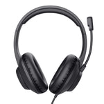 Trust Ayda Max USB Headset - USB headset voor kantoor en calls – Opklapbare microfoon – 40 mm drivers – Zwart