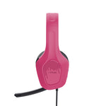 Trust GXT 415P Zirox Gaming Headset - Bedrade gamingheadset – Opklapbare microfoon – 50 mm drivers – Roze