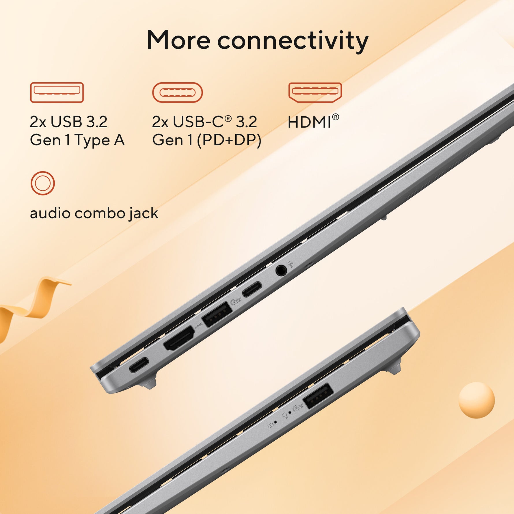 ASUS Vivobook 14 M1407KA-LY090W AMD Ryzen AI 5 340 Laptop 35,6 cm (14