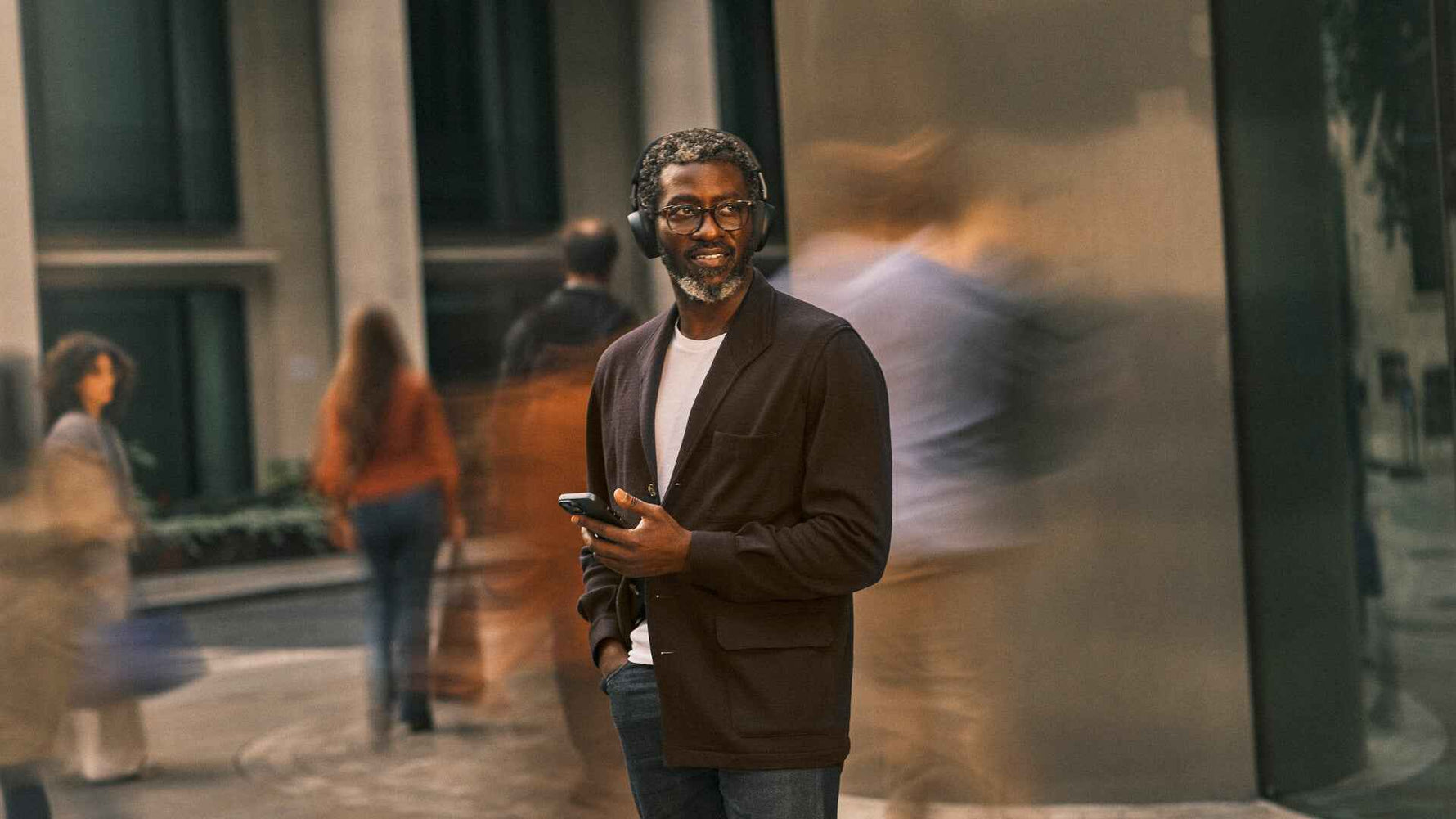Jabra Evolve3 75 Headset Draadloos Hoofdband Oproepen/muziek USB Type-C Bluetooth Zwart