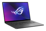 ASUS ROG Zephyrus G16 GU605MI-QR038W Intel Core Ultra 7 155H Laptop 40,6 cm (16") WQXGA 16 GB LPDDR5x-SDRAM 1 TB SSD NVIDIA GeForce RTX 4070 Wi-Fi 6E (802.11ax) Windows 11 Home Nederlands Grijs, Zwart