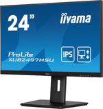 iiyama XUB2497HSU-B2 computer monitor 60,5 cm (23.8") 1920 x 1080 Pixels Full HD LED Zwart