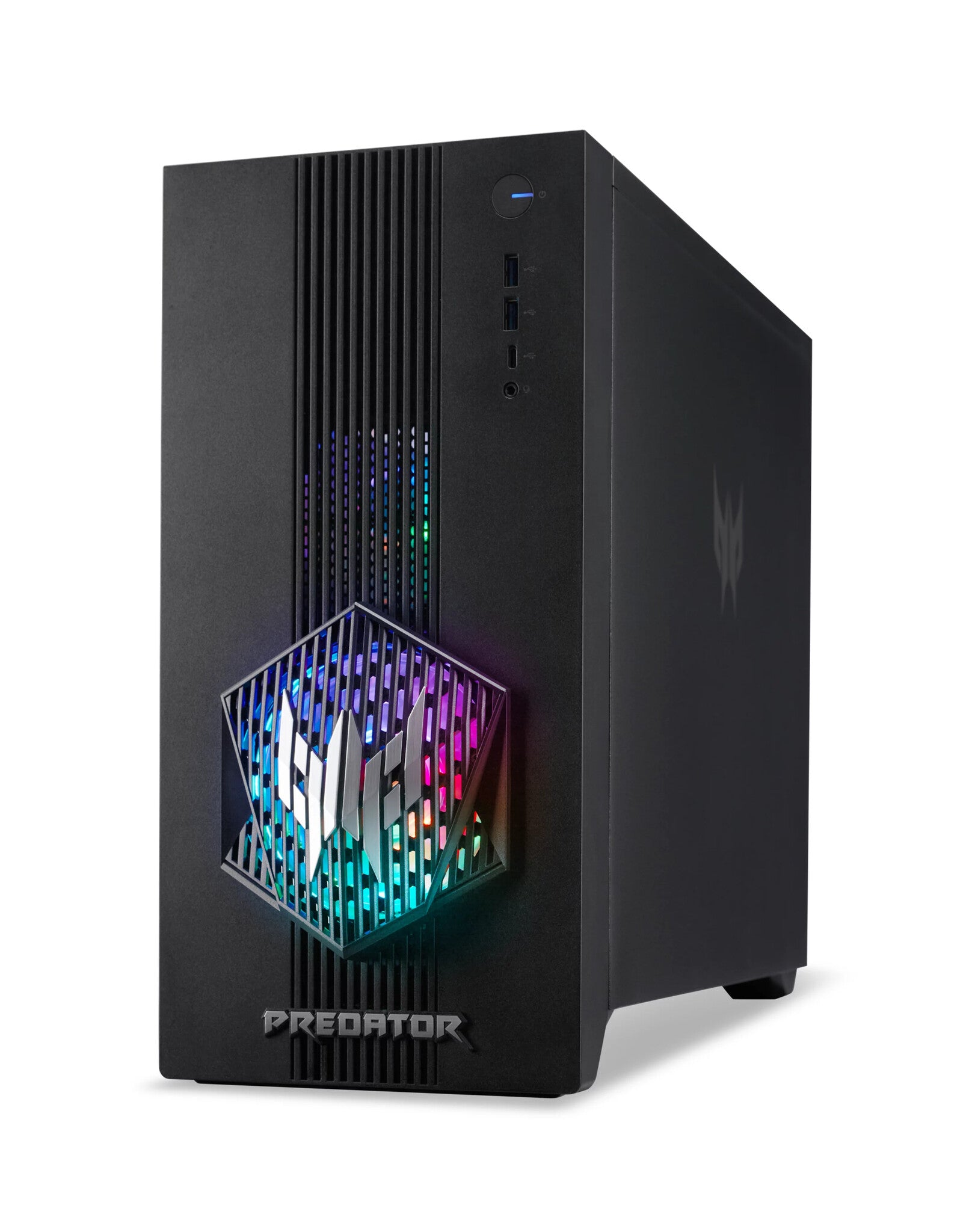 Acer Predator PO3-665 Intel Core Ultra 7 265F 16 GB DDR5-SDRAM 1 TB SSD NVIDIA GeForce RTX 5060 Ti Windows 11 Home Desktop PC Zwart